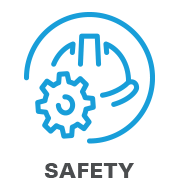 Icon showing hard hat